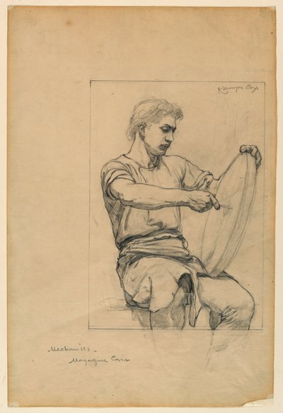 Design para capa de revista de Kenyon Cox