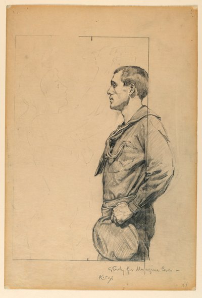 Design para capa de revista de Kenyon Cox