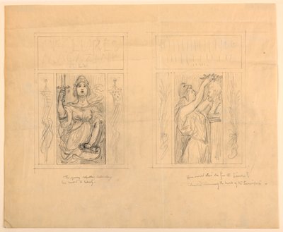 Design para capa de revista de Kenyon Cox