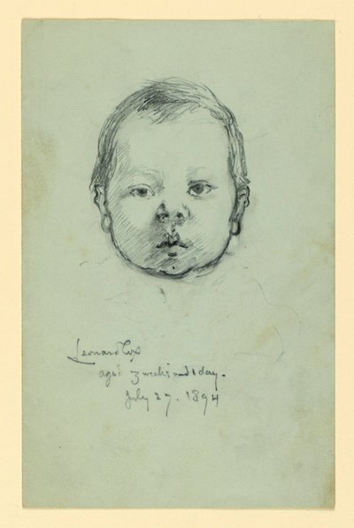 Retrato de Leonard Cox de Kenyon Cox
