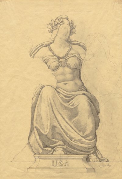Retrato falado de Kenyon Cox