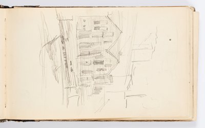 Página do caderno de Kenyon Cox