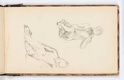 Página do caderno de Kenyon Cox