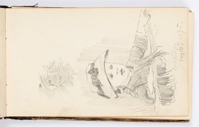 Página do caderno de Kenyon Cox