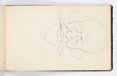 Página do Sketchbook: Caricatura de Kenyon Cox