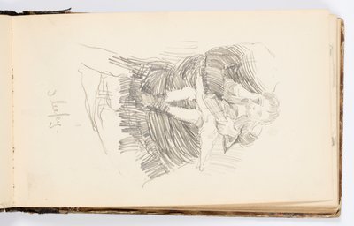 Página do Sketchbook: Sleepy de Kenyon Cox