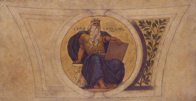 Estudo para Mosaic, Wisconsin State Capital, Legislação, ca. 1913. de Kenyon Cox