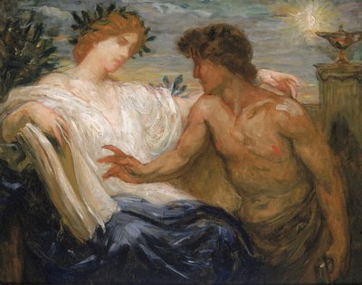 Study for Science Instructing Industry, 1898. de Kenyon Cox