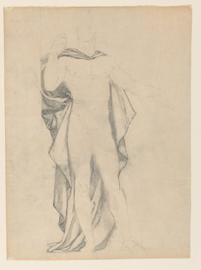 Estudo para figura masculina de Kenyon Cox