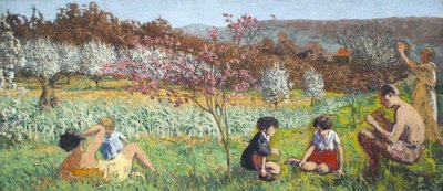 No pomar de Étang-la-Ville. de Ker Xavier Roussel