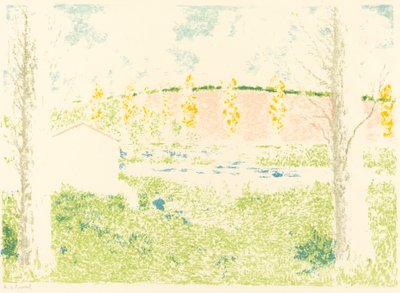 Paisagem com uma casa de Ker Xavier Roussel