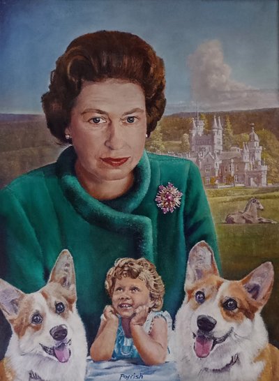 Rainha em férias (pintura) de Kevin Parrish