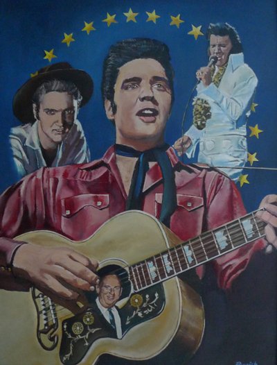 O Rei (pintura) de Kevin Parrish
