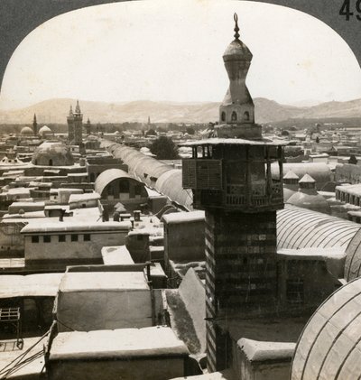 Damasco, Síria, em 1900. de Keystone View Company