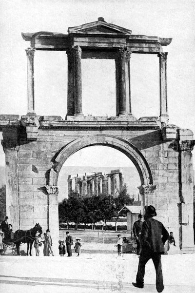 O templo de Zeus, Olímpia, Grécia, 1922. de Keystone View Company