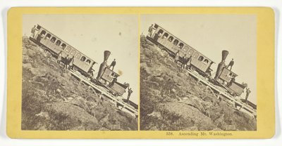 Subindo o Monte Washington, 185575. Criadores: Irmãos Kilburn, BW Kilburn. de Kilburn Brothers, BW Kilburn