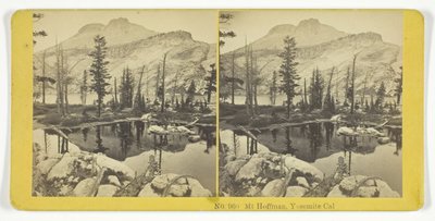 Mt. Hoffman, Yosemite, Cal., 185575. Criadores: Kilburn Brothers, BW Kilburn. de Kilburn Brothers, BW Kilburn