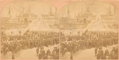 Dia do Alemão, Exposição Califórnia do Meio do Inverno, 1850-1910s. de Kilburn Brothers