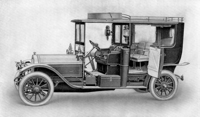 Desenho de um carro, 1911-1912. de Kilmsch and Co.