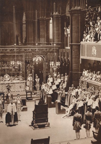 O reconhecimento, 1937. Artistas: King George VI, Desconhecido. de King George VI