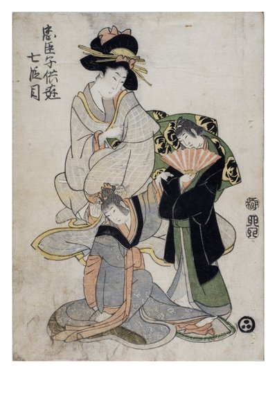 paisagem de Kitagawa II Utamaro