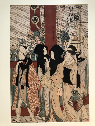 Templo de Asakusa de Kitagawa Utamaro