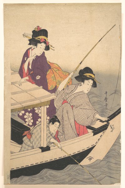 Pesca de Kitagawa Utamaro