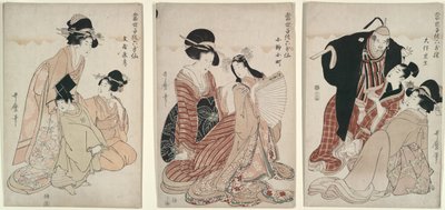 Mitate, poetas imortais de Kitagawa Utamaro