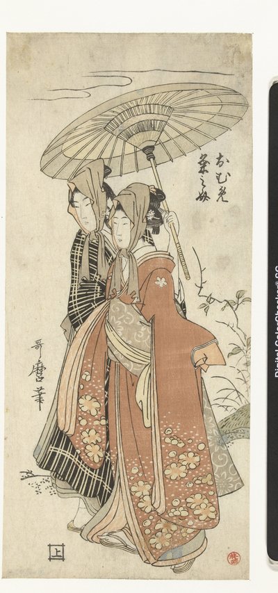 Oume en Kumenosuke Oume Kumenosuke de Kitagawa Utamaro