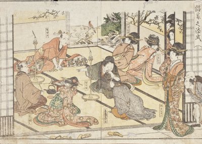 Regras de conduta nos bairros de diversão de Kitagawa Utamaro