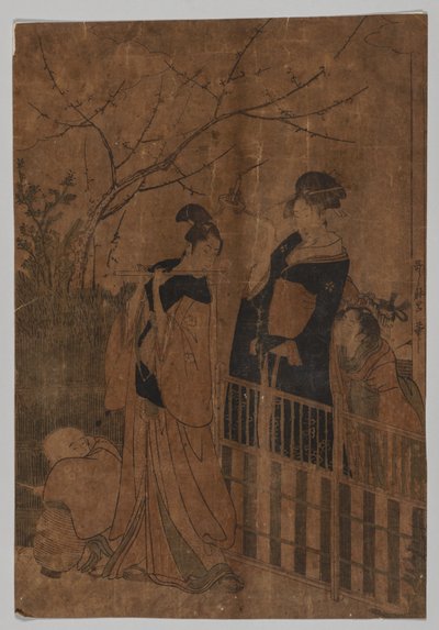 Serenata, 1753-1806. de Kitagawa Utamaro