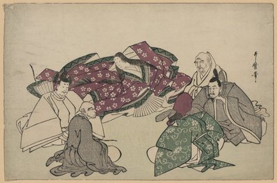 Seis Poetas (Saias) de Kitagawa Utamaro