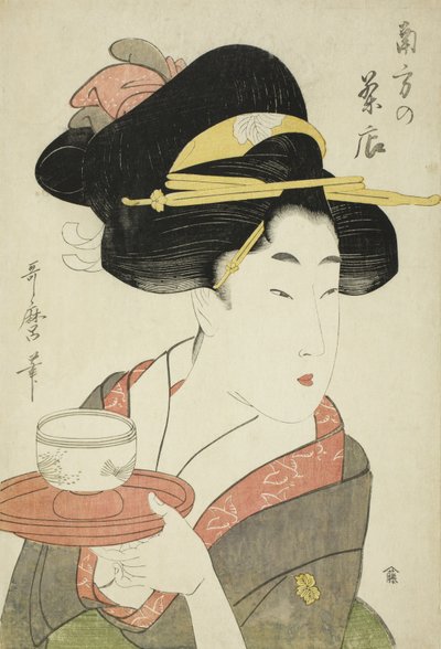Casa de chá do sul de Kitagawa Utamaro