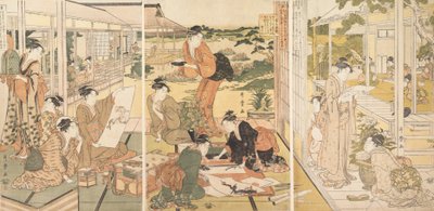 The Four Accomplishments Kinkishoga, ca. 1788-90. de Kitagawa Utamaro