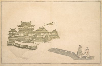 O Palácio na Lua, 8º mês, 1789. de Kitagawa Utamaro
