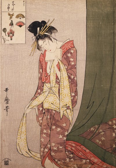 Ôgiya Hanaôgi de Kitagawa Utamaro