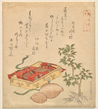 Conto do Cortador de Bambu, da série Contos Sortidos de Kitao Shigemasa
