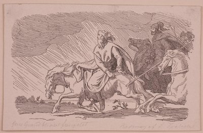 Ilustração para "A batalha com Jens Grand" de Kittendorff and Aagaard