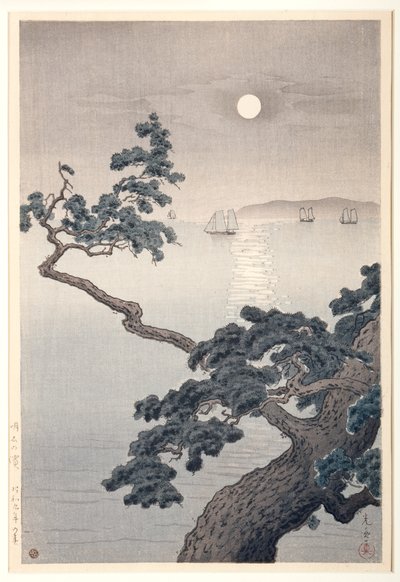 Praia de Akashi, Primavera de Koitsu Tsuchiya