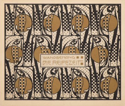 A hora da fruição, 1901. de Koloman Moser