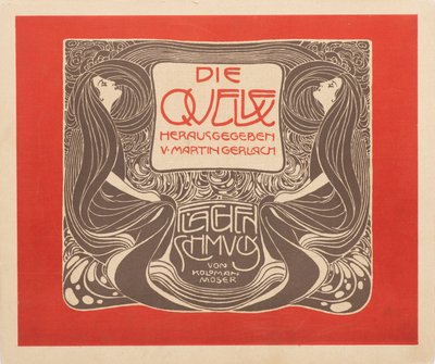 A fonte, 1901. de Koloman Moser