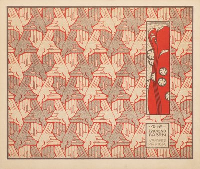 Os mil corvos, 1901. de Koloman Moser