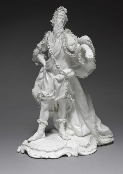 Oceanus, Fábrica de Porcelana Frankenthal, Alemanha, c.1765 de Konrad Linck