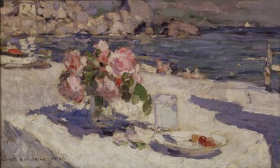 À beira mar, 1910 de Konstantin Alekseevich Korovin