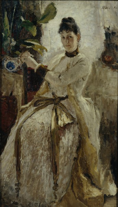 Retrato da condessa Sophia Nikolayevna Golitsyna, 1886 de Konstantin Alekseevich Korovin
