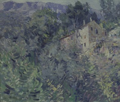Sul da França, 1908 de Konstantin Alekseevich Korovin