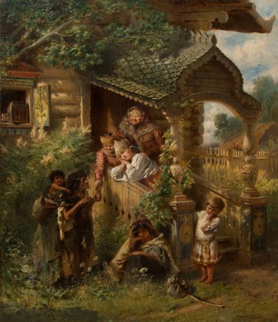 Cartomancia, 1884 de Konstantin Egorovich Makovsky