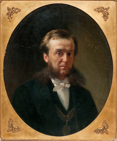 Retrato do conde Pyotr Aleksandrovich Valuev 1815-1890, 1872 de Konstantin Egorovich Makovsky