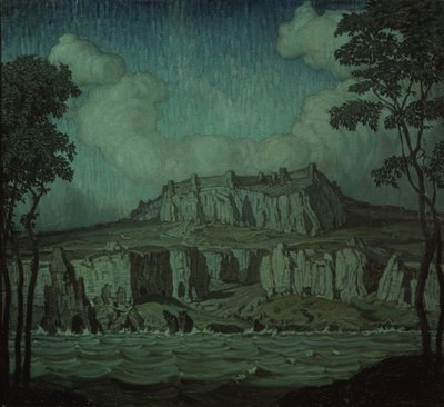 Beira-mar, 1907 de Konstantin Fyodorovich Bogayevsky