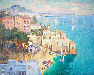 Portofino, 1926. de Konstantin Ivanovich Gorbatov